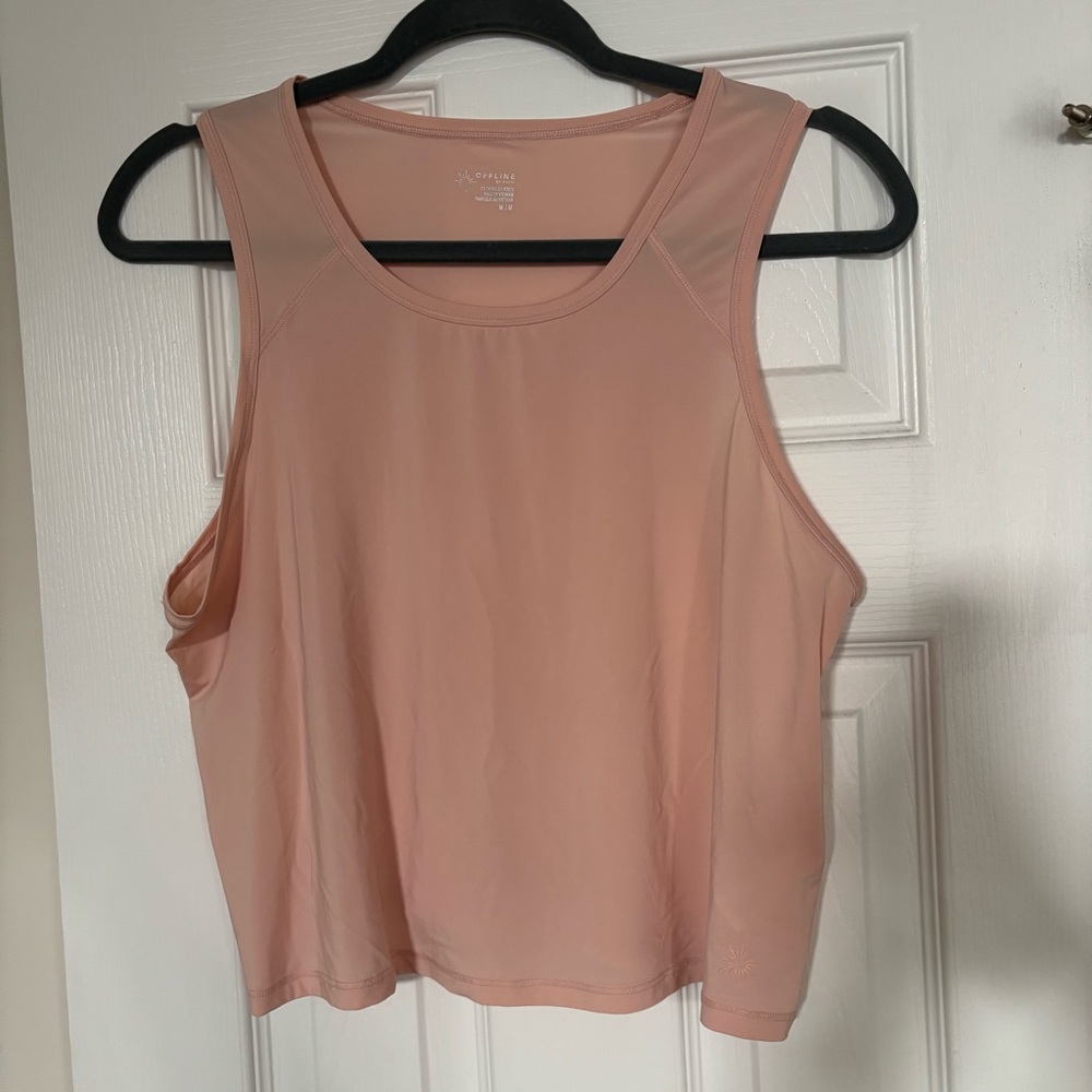 Aerie Pink Workout Top